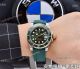 Copy Rolex Submariner Date 2 Tone Green Rubber Strap Watch 41mm (6)_th.jpg